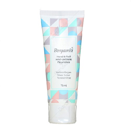 کرم مرطوب کننده دست و ناخن حاوی عصاره کلاژن شیر برگامیا